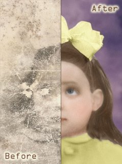 Photo Restoration - Before and After